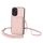 Per OPPO Reno11 Global Rhombic Texture Card Bag RFID Custodia per telefono con cordino lungo (oro rosa) Per OPPO Reno11 Global Rhombic Texture Card Bag RFID Custodia per telefono con cordino lungo (oro rosa)