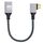 Cavo adattatore dati video HD Mini HDTV a HDTV con testa ad angolo retto per fotocamera DSLR (gomito destro)