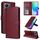 Per vivo Y36 4G Global / Y78 Custodia in pelle multifunzionale con flip orizzontale e tre slot per schede (rosso vino) Per vivo Y36 4G Global / Y78 Custodia in pelle multifunzionale con flip orizzontale e tre slot per schede (rosso vino)