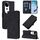Per vivo S19 Pro Custodia a tracolla in pelle con stampa 3D (nera)