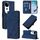 Per vivo S19 Pro Custodia a tracolla in pelle con stampa 3D (blu)