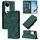 Per vivo S19 Custodia a tracolla in pelle con stampa 3D (verde)
