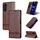 Per vivo Y18 / Y18s AZNS Custodia per telefono in pelle di vitello con texture magnetica (marrone scuro) Per vivo Y18 / Y18s AZNS Custodia per telefono in pelle di vitello con texture magnetica (marrone scuro)