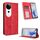 Per vivo S19 Pro 5G / V40 5G Custodia per telefono in pelle con fibbia magnetica e texture retrò (rosso) Per vivo S19 Pro 5G / V40 5G Custodia per telefono in pelle con fibbia magnetica e texture retrò (rosso)