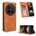 Per vivo X100 Ultra 5G Custodia per telefono in pelle con fibbia magnetica e texture retrò (marrone) Per vivo X100 Ultra 5G Custodia per telefono in pelle con fibbia magnetica e texture retrò (marrone)