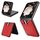 Custodia per telefono con slot per schede e texture Litchi per Honor Magic V Flip (rosso) Custodia per telefono con slot per schede e texture Litchi per Honor Magic V Flip (rosso)