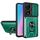 Custodia per telefono in TPU+PC con slot per schede per Honor X7b con protezione scorrevole Camshield (verde scuro) Custodia per telefono in TPU+PC con slot per schede per Honor X7b con protezione scorrevole Camshield (verde scuro)