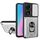 Per Honor X7b Custodia per telefono scorrevole Camshield TPU+PC con slot per schede (bianco)