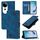Per vivo S19 Pro Custodia per telefono in pelle goffrata Skin Feel (blu)