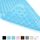 Tappetino da bagno antiscivolo Tappetini da bagno con taglio diamantato con fori di scarico e ventosa 88 x 40 cm (blu trasparente) Tappetino da bagno antiscivolo Tappetini da bagno con taglio diamantato con fori di scarico e ventosa 88 x 40 cm (blu trasparente)