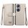 Custodia per telefono in pelle con cordino e cerniera Love per Honor Play 50 Plus (grigio) Custodia per telefono in pelle con cordino e cerniera Love per Honor Play 50 Plus (grigio)