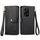 Custodia per telefono in pelle con cordino e cerniera Love per Honor 200 Lite (nera) Custodia per telefono in pelle con cordino e cerniera Love per Honor 200 Lite (nera)