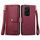 Custodia per telefono in pelle con cordino e cerniera Love per Honor 200 Lite (rossa) Custodia per telefono in pelle con cordino e cerniera Love per Honor 200 Lite (rossa)