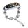 Per Xiaomi Mi Band 8 Bracciale con perline Cinturino in metallo (argento + doppio anello) Per Xiaomi Mi Band 8 Bracciale con perline Cinturino in metallo (argento + doppio anello)
