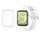Per Huawei Watch Fit3 cinturino morbido in silicone + set custodia protettiva trasparente per orologio (bianco) Per Huawei Watch Fit3 cinturino morbido in silicone + set custodia protettiva trasparente per orologio (bianco)