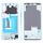 Piastra con cornice LCD per alloggiamento anteriore originale per HTC U19e (verde) Piastra con cornice LCD per alloggiamento anteriore originale per HTC U19e (verde)
