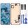 Per Google Pixel 8 Pro GC3VE G1MNW Originale AMOLED LCD Screen Digitizer Assemblea Completa con Telaio/Sensore di Impronte Digitali Cavo Della Flessione