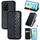 Custodia per telefono in pelle magnetica pressata con griglia cubica globale per Honor 200 Lite (nera) Custodia per telefono in pelle magnetica pressata con griglia cubica globale per Honor 200 Lite (nera)