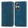 Per Honor Play 50 Plus Custodia per telefono in pelle con vibrazione magnetica retrò Skin Feel (blu) Per Honor Play 50 Plus Custodia per telefono in pelle con vibrazione magnetica retrò Skin Feel (blu)