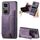 Custodia per telefono posteriore con cerniera in pelle retrò per Honor 50 SE (viola) Custodia per telefono posteriore con cerniera in pelle retrò per Honor 50 SE (viola)