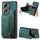 Custodia per telefono posteriore con cerniera a portafoglio in pelle retrò per Honor 90 Pro (verde) Custodia per telefono posteriore con cerniera a portafoglio in pelle retrò per Honor 90 Pro (verde)