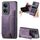 Custodia per telefono posteriore con cerniera in pelle retrò per Honor X7 (viola) Custodia per telefono posteriore con cerniera in pelle retrò per Honor X7 (viola)