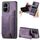 Per Honor X40i Retro Custodia in pelle con cerniera e portafoglio posteriore per telefono (viola) Per Honor X40i Retro Custodia in pelle con cerniera e portafoglio posteriore per telefono (viola)