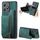 Custodia per telefono posteriore con cerniera in pelle retrò per Honor X50i+ (verde) Custodia per telefono posteriore con cerniera in pelle retrò per Honor X50i+ (verde)