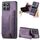 Custodia per telefono posteriore con cerniera in pelle retrò per Honor X8b (viola) Custodia per telefono posteriore con cerniera in pelle retrò per Honor X8b (viola)