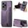 Custodia per telefono posteriore con cerniera in pelle retrò per Honor 200 Lite (viola) Custodia per telefono posteriore con cerniera in pelle retrò per Honor 200 Lite (viola)