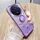 Per vivo X100 Ultra Gradient Glitter Immortal Flower Ring Custodia per telefono all-inclusive (viola) Per vivo X100 Ultra Gradient Glitter Immortal Flower Ring Custodia per telefono all-inclusive (viola)