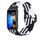 Per cinturino intrecciato con fibbia scorrevole regolabile Huawei Band 9 (nero bianco) Per cinturino intrecciato con fibbia scorrevole regolabile Huawei Band 9 (nero bianco)