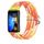 Per cinturino intrecciato con fibbia scorrevole regolabile Huawei Band 9 (arancione brillante)