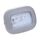 Luce LED per lettura sul tetto magnetica potente con ricarica USB per auto (grigio)