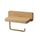 Portasciugamani da parete in legno di faggio da 20 cm. Portarotolo da bagno con mensola Portasciugamani da parete in legno di faggio da 20 cm. Portarotolo da bagno con mensola
