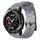For Honor Watch GS Pro 22mm Cinturino per orologio in silicone tinta unita con motivo a calcio (grigio) For Honor Watch GS Pro 22mm Cinturino per orologio in silicone tinta unita con motivo a calcio (grigio)