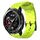 For Honor Watch GS Pro 22mm Cinturino per orologio in silicone tinta unita con motivo a calcio (verde lime) For Honor Watch GS Pro 22mm Cinturino per orologio in silicone tinta unita con motivo a calcio (verde lime)