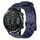 Per Honor Magic Watch 2 46mm 22mm Cinturino in silicone tinta unita con motivo a calcio (blu navy) Per Honor Magic Watch 2 46mm 22mm Cinturino in silicone tinta unita con motivo a calcio (blu navy)