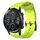 Per Honor Magic Watch 2 46mm 22mm Cinturino in silicone tinta unita modello calcio (verde lime) Per Honor Magic Watch 2 46mm 22mm Cinturino in silicone tinta unita modello calcio (verde lime)