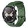 For Honor Watch Dream 22mm Cinturino per orologio in silicone tinta unita con motivo a calcio (verde militare) For Honor Watch Dream 22mm Cinturino per orologio in silicone tinta unita con motivo a calcio (verde militare)