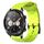 For Honor Watch Dream 22mm Cinturino per orologio in silicone tinta unita con motivo a calcio (verde lime) For Honor Watch Dream 22mm Cinturino per orologio in silicone tinta unita con motivo a calcio (verde lime)