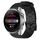 Per Huawei Watch 3 Pro Nuovo cinturino in silicone tinta unita da 22 mm con motivo a calcio (nero) Per Huawei Watch 3 Pro Nuovo cinturino in silicone tinta unita da 22 mm con motivo a calcio (nero)