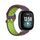 Per cinturino in silicone traspirante traforato bicolore Fitbit Versa 3 (viola + lime) Per cinturino in silicone traspirante traforato bicolore Fitbit Versa 3 (viola + lime)
