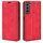 Per Samsung Galaxy S23+ 5G Custodia per telefono in pelle con ventosa magnetica retro-pelle (rossa) Per Samsung Galaxy S23+ 5G Custodia per telefono in pelle con ventosa magnetica retro-pelle (rossa)