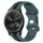 Per cinturino in silicone bicolore con fibbia a farfalla da 20 mm Garmin Vivomove Sport (verde + nero) Per cinturino in silicone bicolore con fibbia a farfalla da 20 mm Garmin Vivomove Sport (verde + nero)
