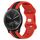 Per cinturino in silicone bicolore con fibbia a farfalla da 20 mm Garmin Vivomove Sport (rosso + nero) Per cinturino in silicone bicolore con fibbia a farfalla da 20 mm Garmin Vivomove Sport (rosso + nero)