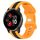 Per cinturino in silicone bicolore con fibbia a farfalla da 20 mm Garmin Venu 2 Plus (nero + giallo) Per cinturino in silicone bicolore con fibbia a farfalla da 20 mm Garmin Venu 2 Plus (nero + giallo)