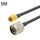 Cavo adattatore coassiale SMA maschio a N maschio RG58, lunghezza cavo: 5 m Cavo adattatore coassiale SMA maschio a N maschio RG58, lunghezza cavo: 5 m