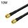Cavo adattatore coassiale RP-SMA maschio a RP-SMA maschio RG58, lunghezza cavo: 10 m Cavo adattatore coassiale RP-SMA maschio a RP-SMA maschio RG58, lunghezza cavo: 10 m