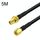 Cavo adattatore coassiale SMA maschio a SMA femmina RG58, lunghezza cavo: 5 m